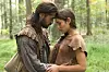 Colin Farrell ja Q'orianka Kilcher elokuvassa The New World.