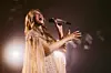Delta Goodrem euroviisujen harjoituksissa.