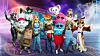 Masked Singer Suomen 5. kauden hahmot yhteiskuvassa.