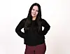 Victoria Eerikäinen poseeraa.