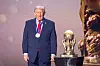 Yhdysvaltain presidentti Donald Trump ja Fifan rauhanpalkinto.