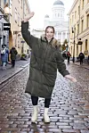 Kerttu piipahti Seiskan kanssa Helsingin Tuomaan markkinoilla viime joulukuussa.