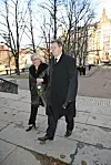 Maija-Liisan ja Keijon avioliitto kesti yli 40 vuotta. Kuvassa Ere Kokkosen hautajaisissa 2008.