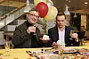 Esko osallistui viime vuonna Seiskan 33-vuotissyntymäpäiville yhdessä näyttelijäkollega Pete Latun kanssa.