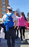 Seiskan silminnäkijän mukaan rallitähti ja mysteerinainen vaikuttivat pariskunnalta.