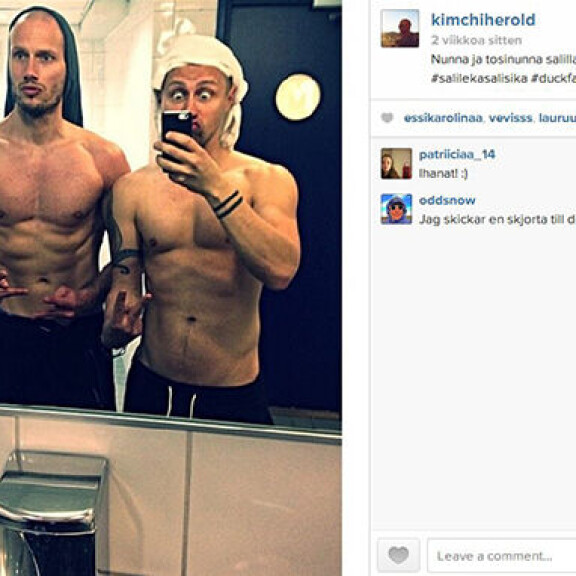 Kim Herold julkaisi sixpack-kuvan: Pitäisi vähentää treenaamista!