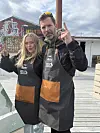 Grillit tulessa: Janne Ahonen ja Erna Husko