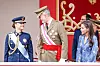 Kruununprinsessaa, kuningasta ja kuningatarta nauratti viikonloppuna.
