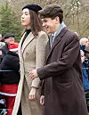 Samuel ja Eleanor edustivat Sandringhamissa joulupäivänä 2024.