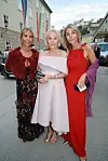Tatjana d'Abo, Eva O'Neill ja Natascha Traun kävivät viime syksynä Salzburgin musiikkijuhlissa.