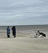 Taneli Mäkelä ja Jonna Järnefelt Hyviä vuosia -elokuvan kuvauksissa.