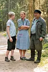 Erkki Hetta (oik.) sarjassa Nuoruusaikoja vuodelta 1999.