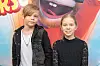 20180118, Helsinki. Super Marsu -elokuvan lehdistötilaisuus. Kuvassa Viljami Lahti ja Ella Jäppinen. Timo Korhonen / Aller Media Oy