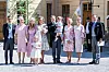 Natalie Werner (toinen oikealta) on prinsessa Adriennen kummi.