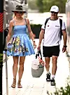 Tiffany Cromwell ja Valtteri kuvattuna maaliskuussa Australian Melbournessa.