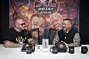 XL Pojat tekevät podcastiaan Hämeenlinnassa pienessä studiossaan.