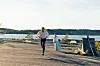 Janne ja Maija kirmasivat Myrskyluodon Maija -elokuvassa kotitilansa rannalla, joka on yksityisomistuksessa.