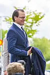 Prinssi Daniel kesäkuun alussa. Prinssi tunnetaan klassisesta ja asiallisesta tyylistään.