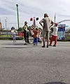 Nannalla ja Niklaksella oli mukanaan melkoinen joukkue.