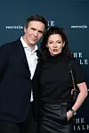 Näyttelijät, aviopari Jack Davenport ja Michelle Gomez, 2022.