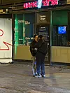 Silminnäkijän mukaan Sannin ja Veran tunnelma oli yön pimeinä tunteina juhlava.