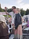 Porvoossa mäkikotka ja viini kohtasivat.