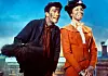 Dick van Dyke (Bert) ja Julie Andrews (Maija Poppanen) elokuvassa Maija Poppanen, joka palkittiin viidellä Oscarilla.