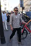 Matt Damon Pariisin kadulla