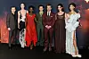 The Odyssey -elokuvan Ranskan ensi-ilta 8.7. Kuvassa elokuvan näyttelijäkaartia: John Leguizamo (vas.), Charlize Theron, Lupita Nyong’o, Tom Holland, Matt Damon, Anne Hathaway ja Zendaya.