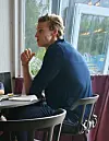 Lauri ei paikallaolleiden mukaan grillillä nirsoillut, vaan tilasi hampurilaisen ja ranskalaiset.