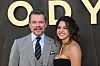 Matt Damon vaimonsa Luciana Barroson kanssa The Odyssey -elokuvan maailmanensi-illassa Lontoossa.