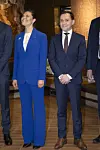Kuvassa Ruotsin kruununprinsessa Victoria ja kansanedustaja Wille Rydman. Molemmat ovat tasan 168 cm.