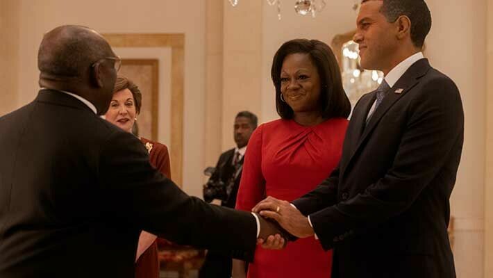 The First Lady Michelle ja Barack Obama