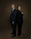Nico Lingman ja Alona Kuusisto poseeraavat.