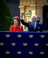 Ruotsin kuningatar Silvia ja kuningas Kaarle XVI Kustaa arvostavat kovasti Arja Saijonmaata.