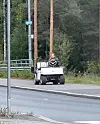 Silminnäkijä ei ollut vastaavanlaiseen näkyyn aiemmin törmännyt.