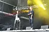 Diandra ja Jare Radio Aallon Helsinki-päivän konsertissa vuonna 2012.
