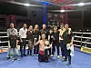 Nikita ja taustatiimi olivat onnessaan viime maaliskuussa Helsingin urheilutalolla.