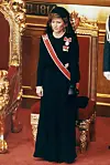 Tältä Sonja näytti valanvannomistilaisuudessa vuonna 1991.