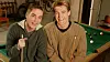 Kaverukset Aki Nikkinen (Sami Uotila) ja Markus Ekholm (Andrei Sandberg) perustivat Barbaari-kahvilan Salattujen elämien aloitusjaksoissa. MTV.