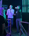 Latvalan laulukaverina oli rallilupaus Konsta Saarinen.