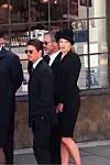 Tom Cruise ja Nicole Kidman prinsessa Dianan hautajaisissa vuonna 1997.