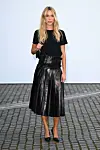 Maria-Olympia luotti kokomustaan ja korkeisiin korkoihin myös Burberryn muotinäytöksessä Lontoossa syyskuussa.