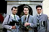Bill Murray, Dan Aykroyd (keskellä) ja Harold Ramis elokuvassa Ghostbusters – Haamujengi (1984).