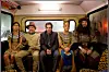 Tähtikaartia kolmannesta Yö museossa -elokuvasta. Vasemmalta oikealle: Mizuo Peck, Robin Williams, Ben Stiller, Rami Malek ja Patrick Gallagher.
