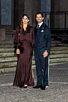 Prinsessa Sofia puolisonsa prinssi Carl Philipin kanssa syyskuussa.