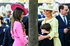 Prinsessa Sofia ja kruununprinsessa Victoria näyttävissä hatuissa kesäkuussa.