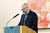 Tuomas toimi myös sunnuntaimessun lukijana.