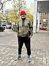 Antsa Mertaranta kuvattuna Lahden ydinkeskustassa.