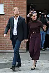 Prinssi Harry ja herttuatar Meghan lokakuussa. Prinssi Harry ei ole koskaan tavannut Meghanin isää.